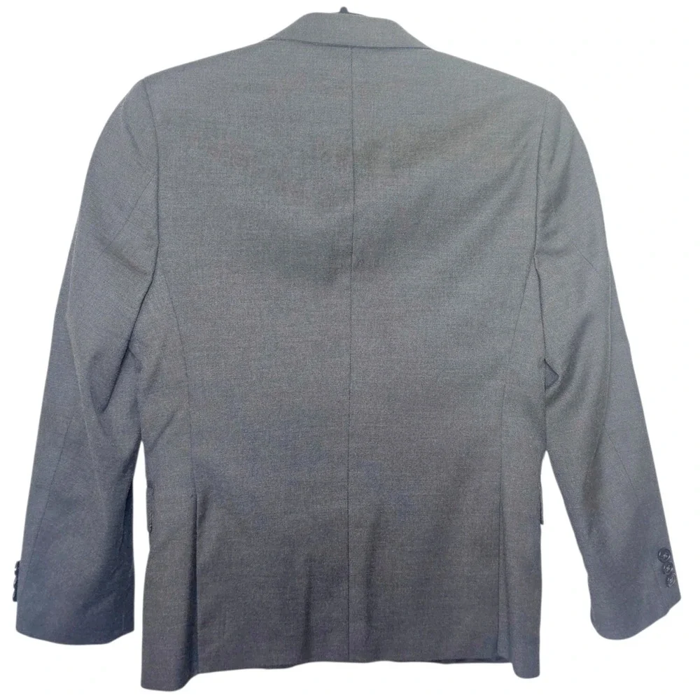 Lauren Ralph Lauren Two Button Sport Coat Boys 12R Gray Blazer Jacket